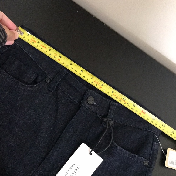 NWT Tailor Made Jeans | Brisbane High Rise Slim Straight | Dark Wash - Picture 13 of 15